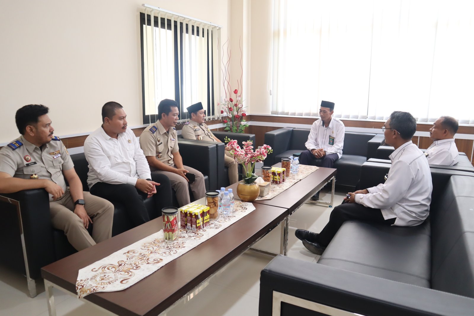 silahturahmi kepala kantor baru atr/bpn