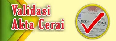 Validasi Akta Cerai