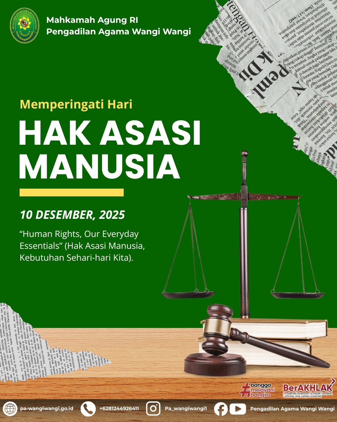 Ucapan Hari Hak Asasi Manusia